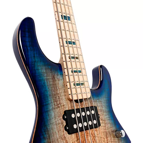 Ernie Ball Music Man BFR StingRay Special 5 Electric Bass Guitar Paua Blue Burst - musicians--Friend