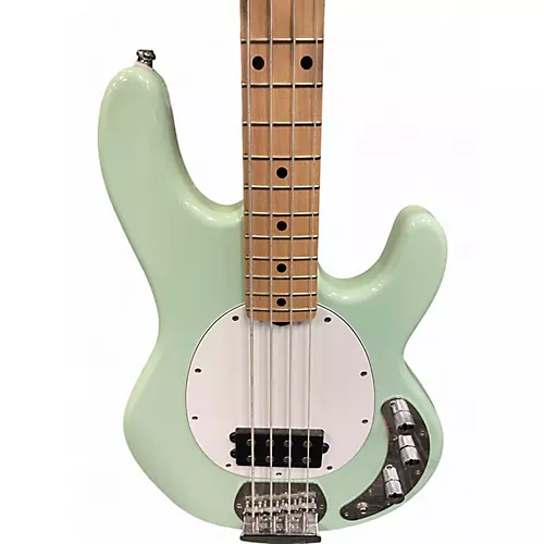 Used Sterling by Music Man Sub 4 SEAFOAM GREEN Electric Bass Guitar SEAFOAM GREEN - musicians--Friend