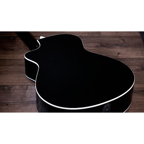 Taylor 212ce-N Plus Limited-Edition Grand Concert Nylon-String Acoustic-Electric Guitar Black - musicians--Friend