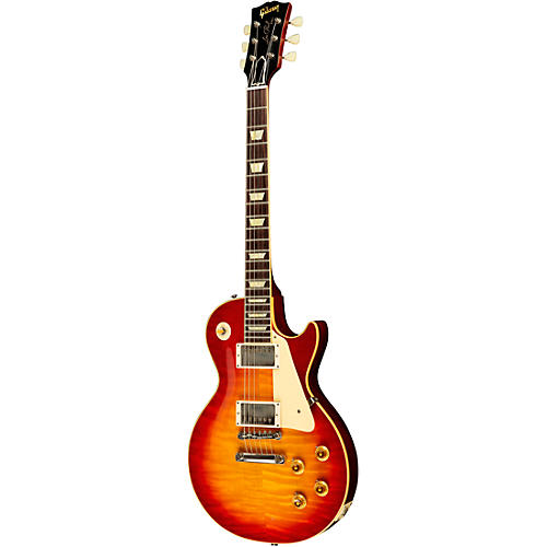 Gibson Custom Murphy Lab 1959 Les Paul Standard Reissue Ultra Light Aged Electric Guitar Sunrise Tea Burst - musicians--Friend