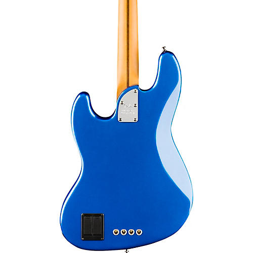 Fender American Ultra II Jazz Bass Ebony Fingerboard Noble Blue - musicians--Friend