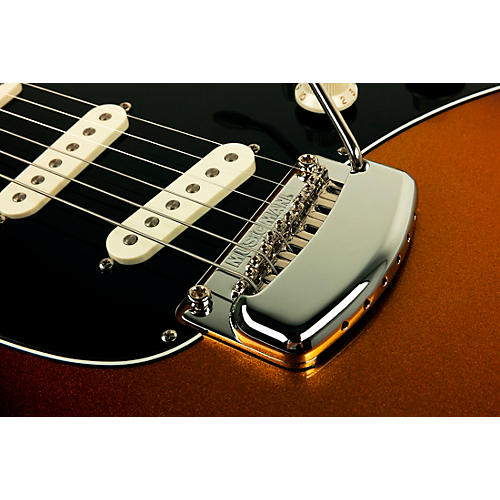 Ernie Ball Music Man Cutlass HT Electric Guitar Golden Delicious - musicians--Friend