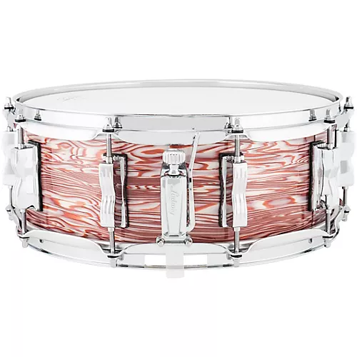 Ludwig Classic Maple Snare Drum 14 x 6.5 in. Pink Oyster - musicians--Friend