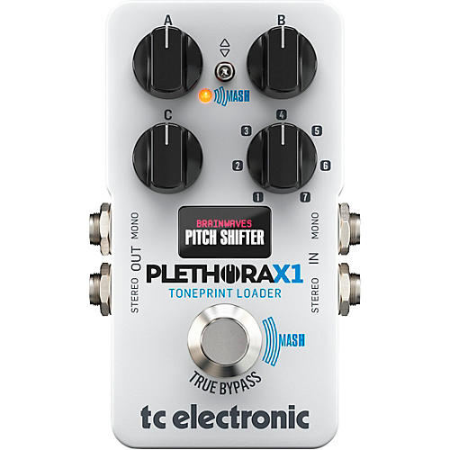 TC Electronic PLETHORA X1 TonePrint Loader and TC Guitar Effects Pedal White - musicians--Friend