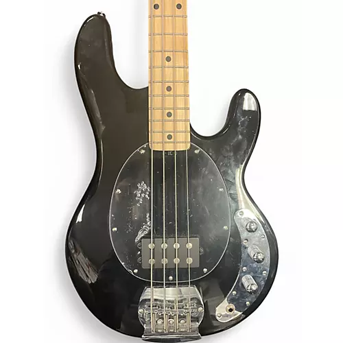 Used Ernie Ball Music Man Stingray SUB Bass Black Electric Bass Guitar Black - musicians--Friend