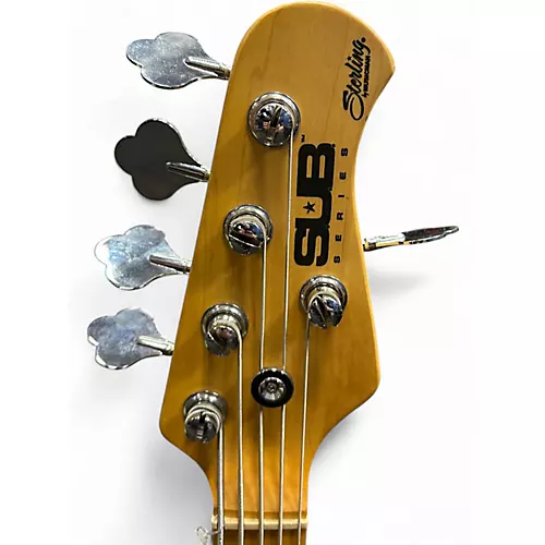 Used Sterling by Music Man SUB RAY 5 Black Electric Bass Guitar Black - musicians--Friend