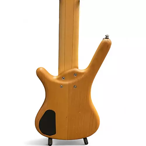 Used RockBass by Warwick Corvette Brown Electric Bass Guitar Brown - musicians--Friend