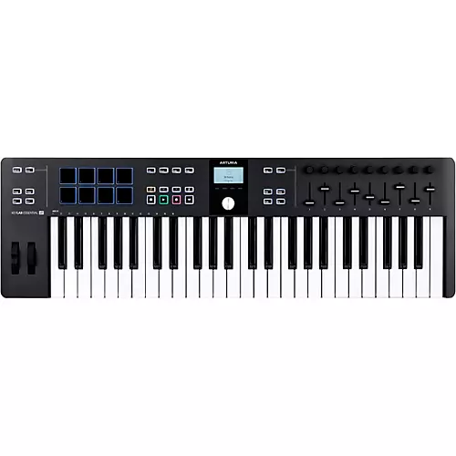 Arturia KeyLab Essential 49 mk3 MIDI Keyboard Controller Essentials Bundle White - musicians--Friend