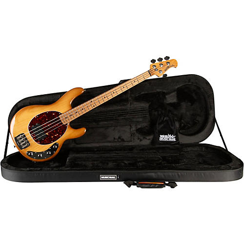 Ernie Ball Music Man StingRay Special H Electric Bass Guitar Black and Chrome - musicians--Friend