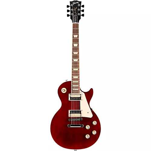 Gibson Les Paul Traditional Pro V Satin Electric Guitar Satin Wine Red - musicians--Friend