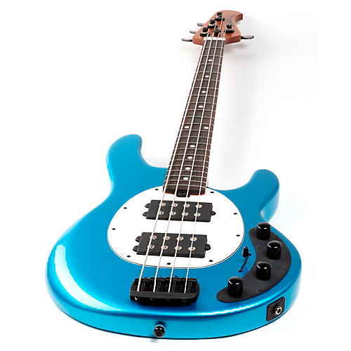 Ernie Ball Music Man StingRay Special HH Electric Bass Guitar Black and Chrome - musicians--Friend