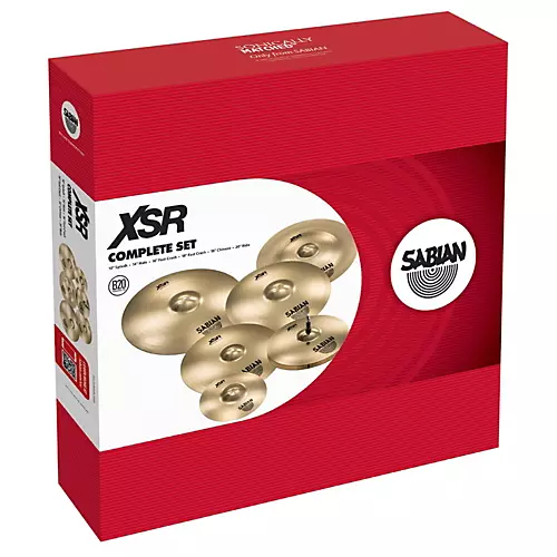 SABIAN XSR Complete Set Cymbals - musicians--Friend