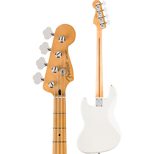 Fender Player II Jazz Bass Maple Fingerboard Polar White - musicians--Friend