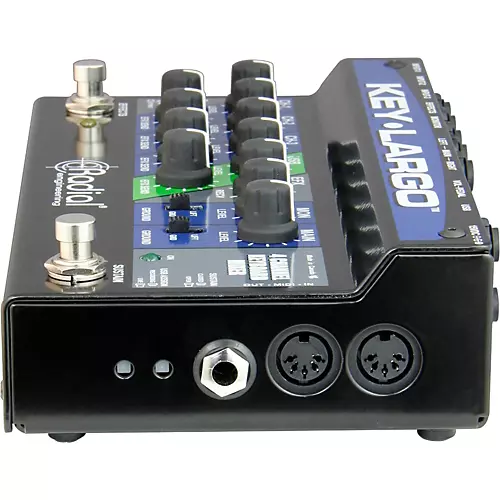 Radial Engineering Key-Largo Keyboard Mixer and Performance Pedal - musicians--Friend