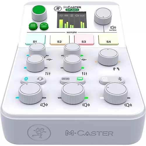 Mackie MCaster Studio Live Streaming Mixer White - musicians--Friend