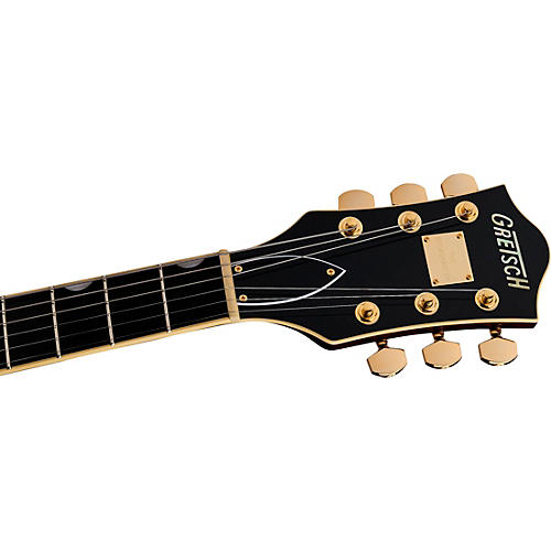 Gretsch Guitars Broadkaster Jr. LX Center Block with String-Thru Bigsby and Gold Hardware Electric Guitar Blackberry - musicians--Friend