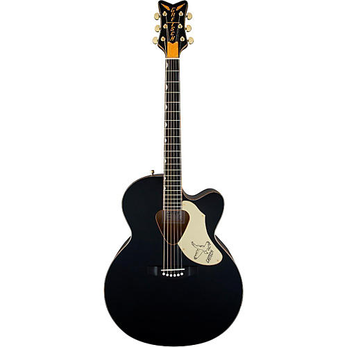 Gretsch Guitars G5022C Rancher Falcon Cutaway Acoustic-Electric Guitar Black - musicians--Friend