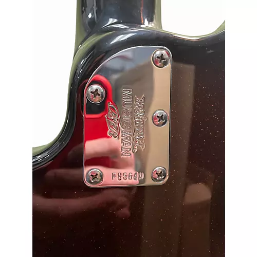Used Ernie Ball Music Man stingray 5 bfr ginger burst Electric Bass Guitar ginger burst - musicians--Friend