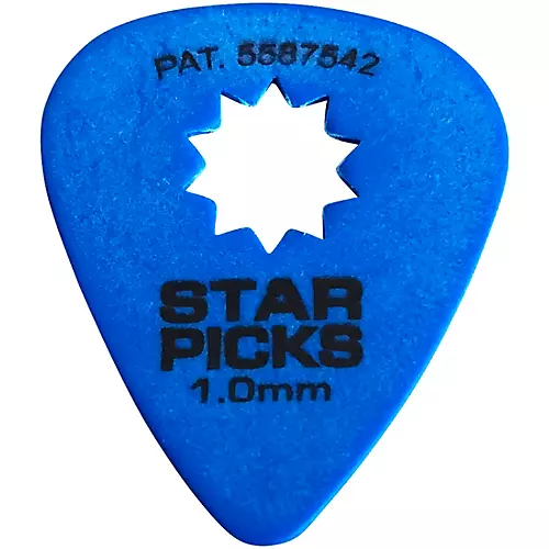 Everly Star Guitar Picks .50 mm 12 Pack - musicians--Friend