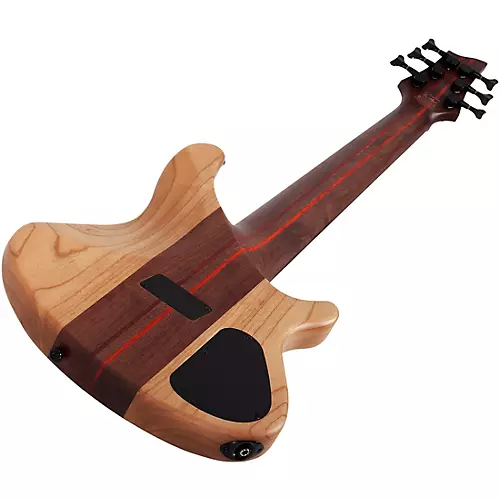 Schecter Guitar Research Charles Berthoud CB-6 Left-Handed 6-String Electric Bass Natural Satin - musicians--Friend