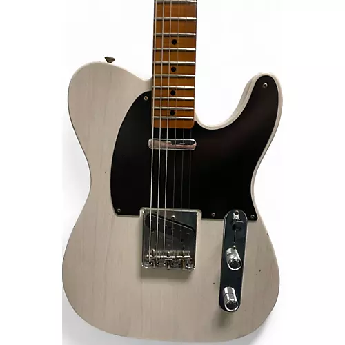 Used  Fender 1955 LTD Telecaster Journeyman Aged White Blonde Aged White Blonde - musicians--Friend