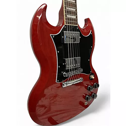 Used Gibson SG Standard Red Solid Body Electric Guitar Red - musicians--Friend