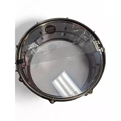 Used TAMA 14X6 Metalworks Snare BLACK NICKEL Drum BLACK NICKEL 212 - musicians--Friend