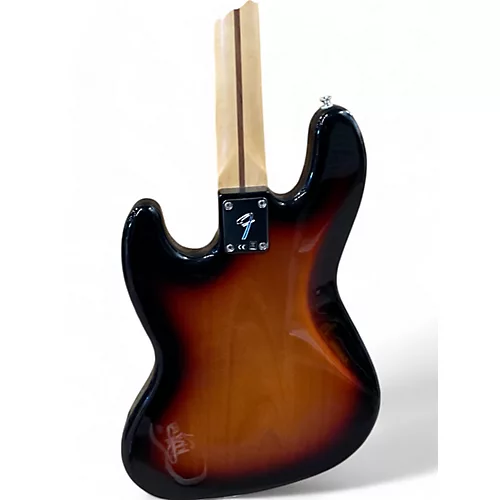 Used 2021 Fender Player Jazz Bass Tobacco Sunburst Electric Bass Guitar Tobacco Sunburst - musicians--Friend