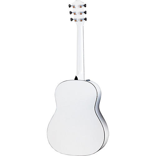 Taylor Custom Torrefied Sitka Spruce-Neo-Tropical Mahogany Grand Pacific Acoustic-Electric Guitar Pearl White - musicians--Friend