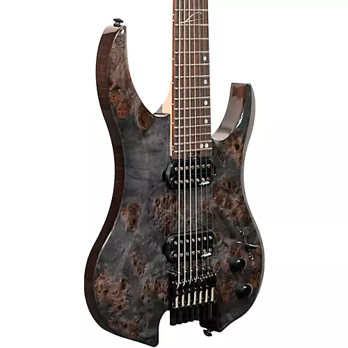 Legator Ghost 7 string Super Shred Series Electric Guitar Magenta Burl - musicians--Friend