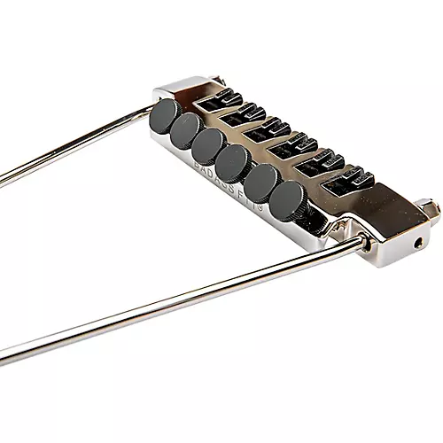 Leo Quan Badass FTT Fine Tuner Trapeze Tailpiece Nickel - musicians--Friend