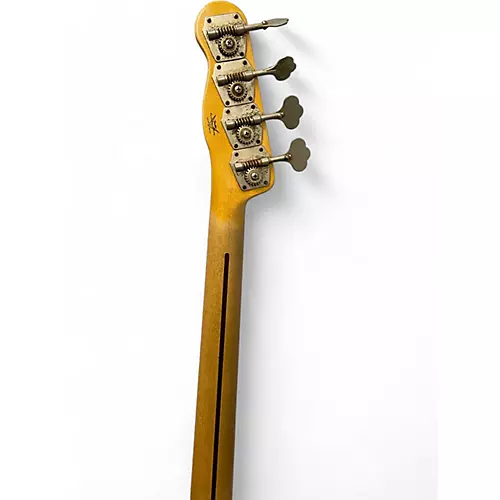 Used Fender 1955 Reissue Precision Bass Trans Blonde Electric Bass Guitar Trans Blonde - musicians--Friend