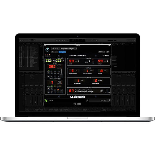 TC Electronic TC1210-DT Desktop-controlled Spatial Expander and Stereo Chorus/Flanger Plug-in - musicians--Friend