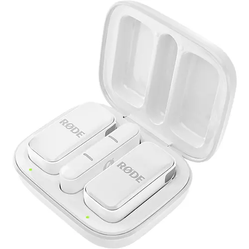 RODE Wireless Micro Ultra-Compact Wireless Microphone (Lightning) White - musicians--Friend