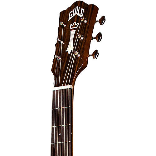 Guild M-120L Westerly Collection Left-Handed Concert Acoustic Guitar Natural - musicians--Friend