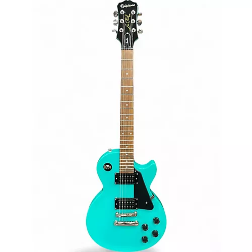 Used Epiphone Les Paul Studio Seafoam Green Solid Body Electric Guitar Seafoam Green - musicians--Friend
