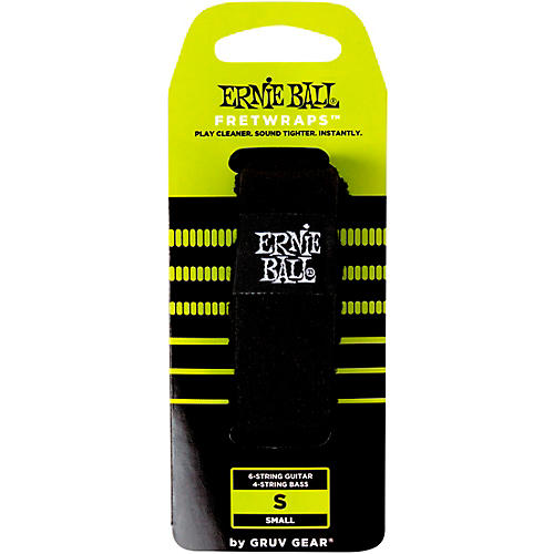 Ernie Ball FretWraps String Dampener Black Small - musicians--Friend