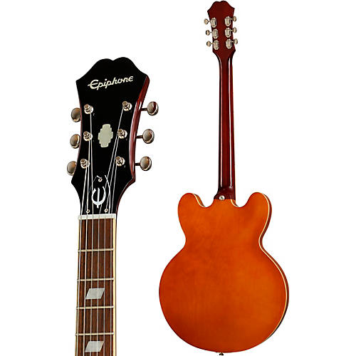 Epiphone Riviera Semi-Hollow Electric Guitar Royal Tan - musicians--Friend