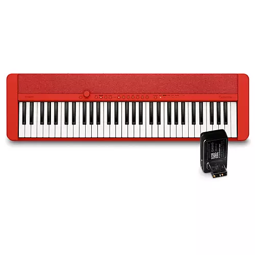 Casio Casiotone CT-S1 Portable Keyboard With WU-BT10 Bluetooth Adapter Black - musicians--Friend