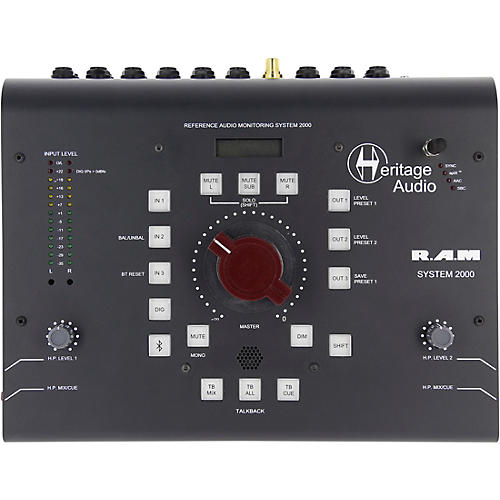 Heritage Audio R.A.M System 2000 Desktop Monitoring System With Bluetooth - musicians--Friend