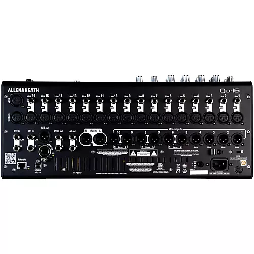 Allen & Heath Qu-16 Chrome Edition Digital Mixer - musicians--Friend