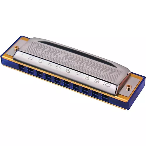 Hohner 595BL Blue Midnight Harmonica Key of C - musicians--Friend