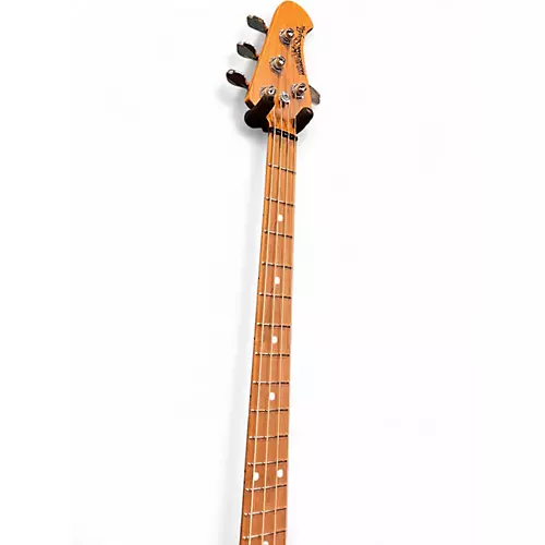 Used Ernie Ball Music Man Stingray 4 String CANDY APPLE RED Electric Bass Guitar CANDY APPLE RED - musicians--Friend