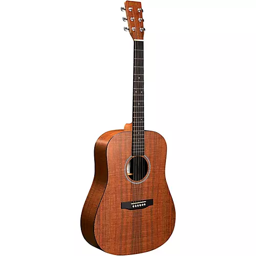 Martin DX1E X Series Dreadnought Acoustic-Electric Guitar Figured Mahogany - musicians--Friend