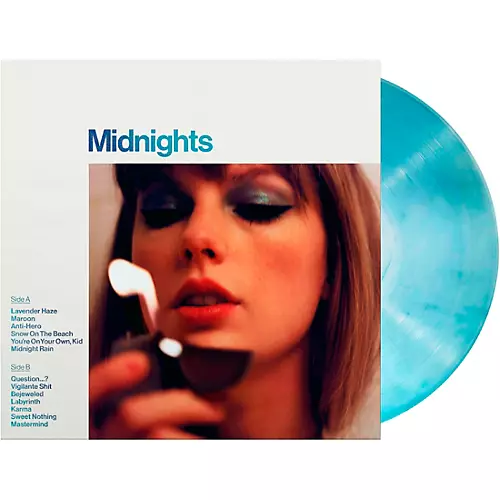 Taylor Swift - Midnights [Moonstone Blue Edition Vinyl LP] - musicians--Friend