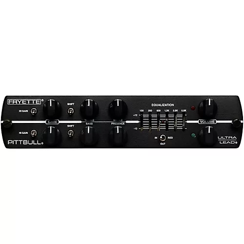 Synergy Pittbull Ultra-Lead 2-Channel Preamp Module, 2 x 12AX7 Black - musicians--Friend