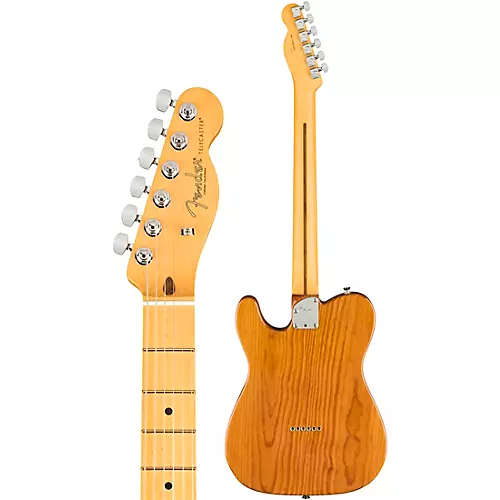 Fender American Professional II Roasted Pine Telecaster Electric Guitar Natural - musicians--Friend