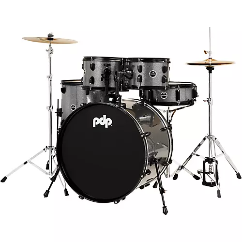 PDP by DW Encore Complete 5-Piece Drum Set With Hardware & Cymbals Azure Blue - musicians--Friend
