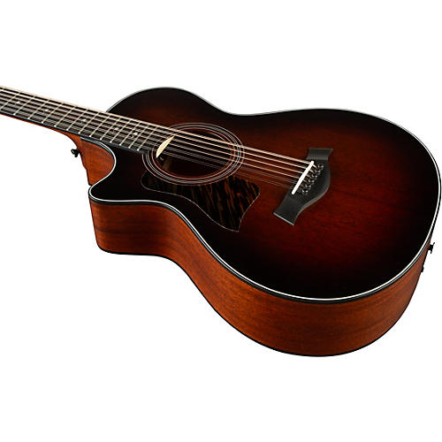 Taylor 362ce 12-Fret 12-String Left-Handed Grand Concert Acoustic-Electric Guitar Shaded Edge Burst - musicians--Friend