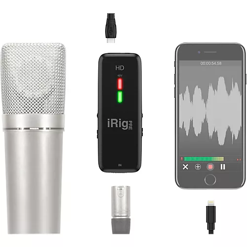 IK Multimedia iRig Pre HD Microphone Interface - musicians--Friend